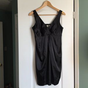 dELiA*s Black Satin Dress